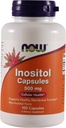 Now Foods Inositol 500 מיליגרם 100 קפסולות (2 Pack)