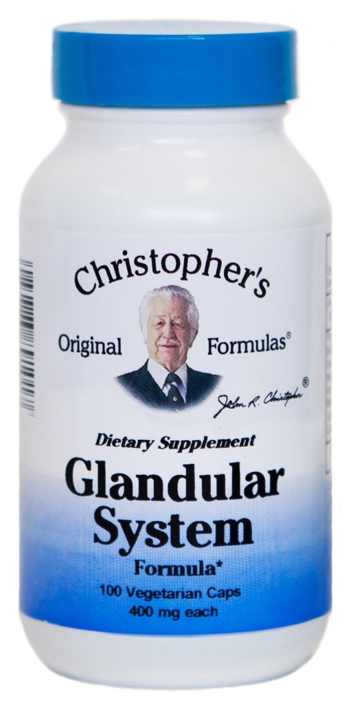 Dr Christopher's Formula Glandular System, 100 Count