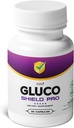 GlucoShield Pro - תוסף טבעי עם ויטמינים B1, B2, B6, Magnesium, Zinc & Calcium | Non-GMO, Stimulant-Free, Easy-to-Take | Made in the USA, GMP-Certified | 30 קפסולות, 1 חודשים אספקה
