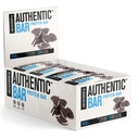 Authentic Bar Cookie Crumble Protein Bars - Tasty Mealחליף אנרגיה Bars w / 15g Whey חלבונים Isolate, סוכר טבעי דבש טהור, שמן שמן שמן שמן שמן קרן - 12 Pack