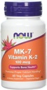 Now Foods, Mk-7 ויטמין K-2 100 מקג, 60 ווג קפסולות