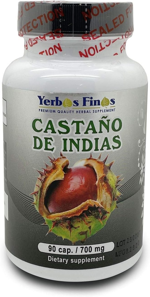 Evimeria Yerbas Finas Castano de Indias 90 Cap / 700 מ"ג תוספת