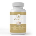 תרכובות מקוריות טהורות Garlic קפסולות, (100 קפסולות) תמיד טהורות, ללא תוספות או מילויים, מעבדה מאומתת