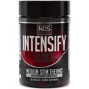 Intensify NDS Nutrition Black - Thermogenic תערובת עם Advantra Z עבור שומן ואובדן מים - Boost Metabolism, Burn Calories, Help Suppress Appetite - שיפור הגוף טונה, הגדרות שרירים - 90 קפסולות