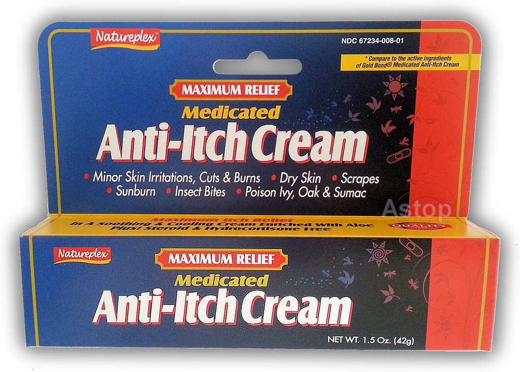 קרם הגנה מקסימלית Anti-Itch Cream