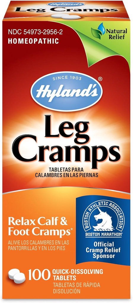 Hyland's, Leg Cramps, 100 טבליות