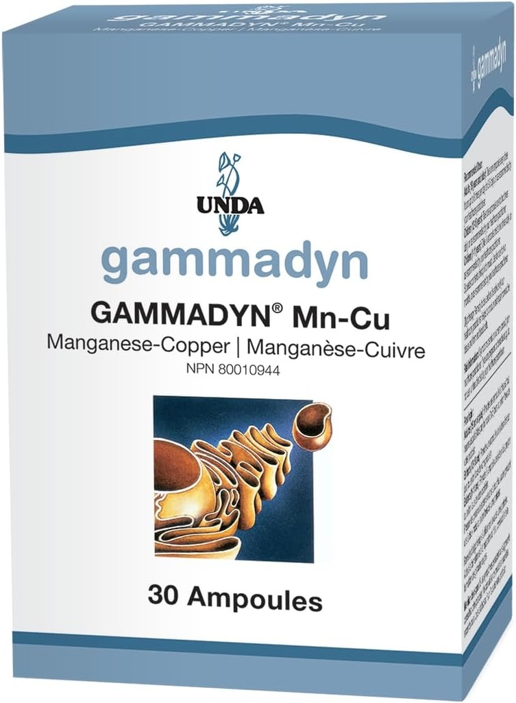 UNDA GAMMADYN Mn-Cu | Manganese-Copper Oligo-Element Supplement