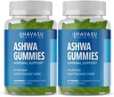 Ashwagandha Gummies תוסף נועד לתמוך Calm טבעי - תמיכה צמחית - Ashwagandha חניכיים עבור נשים וגברים - non-GMO ו- Gluten-Free תוסף - 120 חניכיים טבעוניות סטרובריות