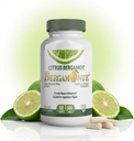 תוסף Citrus Bergamot (Citrus Bergamia) 1000 מ"ג לכל המשרתים (2) 60 קפסולות טבעוניות - Patented Bergamonte