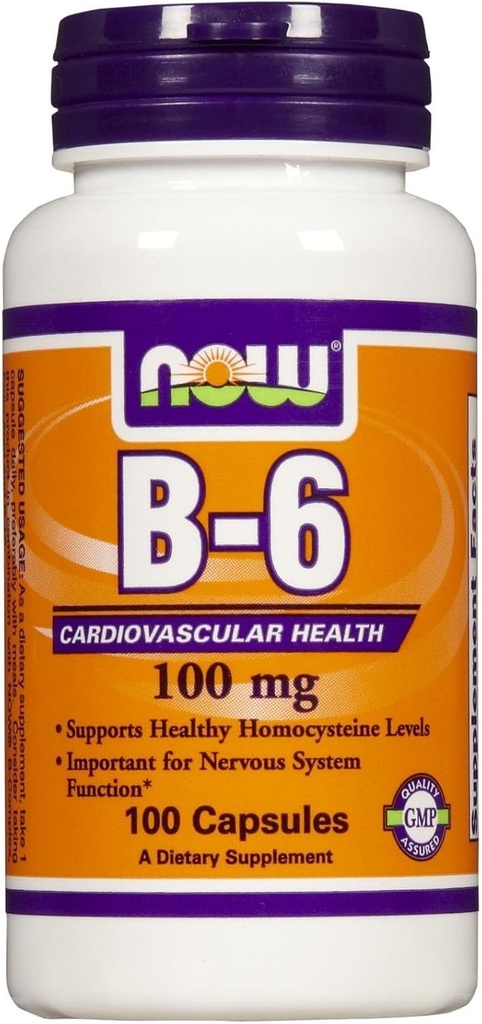 Now Foods B-6 100 מ"ג