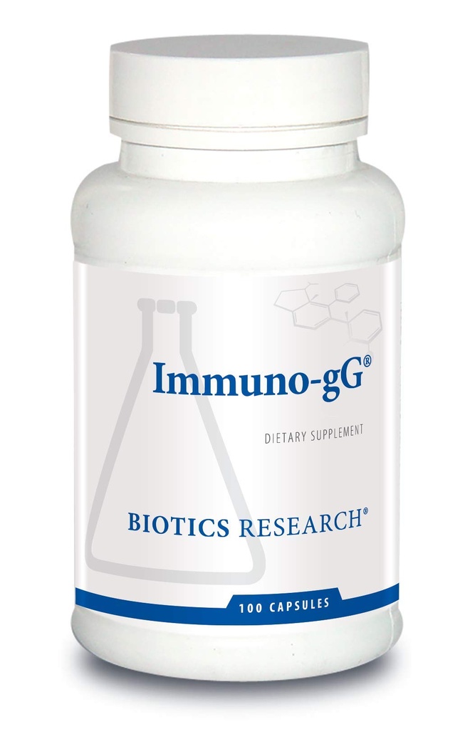 Biotics Research Immuno gG 240 מיליגרם Colostrum, Immune Support, Lean שריר, ביצועים אתלטיים, Gut בריאות 100 קפסולות