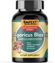 Agaricus Blazei Mushroom - Immune Boost, Balanced Levels, Fitogenic Properties - 90 קפסולות