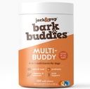 ג'ק & Pup כלבים Multivitamin | Bark Buddies דוגמיות ותוספים לכלבים מבוגרים כדי Puppies | Daily Dog Multivitamins Chewable for Immunity, Joint, Digestion, Skin and Coat Health (120ct)