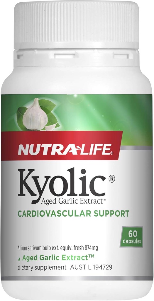 Nutra-Life Kyolic Age Garlic לחלץ 120 קפסולות