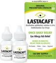 LASTACAFT פעם Daily Eye Allergy Itch הקלה טיפות, (2 Count) 120 יום אספקה, בלעדית