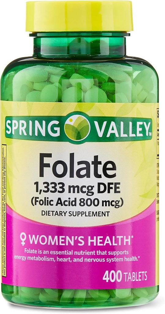 Jogi Folate Dietary תוסף, 1,333 mcg,Bottle של 400 טבליות 400 הרוזן