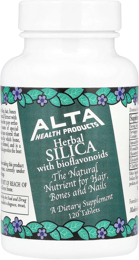 Alta Health Products - Silica with Bioflavonoids, 500 מ"ג, 120 טבליות
