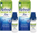 PF Xtra Preservative-Free A מלאכותי Tears Lubricant Eye Drops, 2x0.33 fl oz (20 מ"ל), 2 Count Count