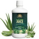 אורגני Aloe Vera Juice, שנבנה על ידי 100% מוסמך אורגני, קליפורניה Grown, Farm Fresh Aloe מאז 1972 השתמש פנימי כתוסף תזונה או Toply, 32floz