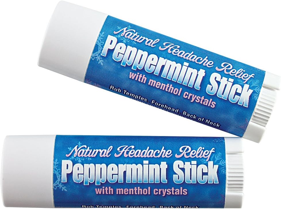 Pepperנט Sticks Menthol Crystals Rosemary Headache (Set of 2)