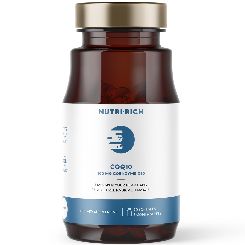 חומרים מזינים-Rich CoQ10 Softgels, Coenzyme Q10 Ubiquinone for Heart & Energy, Statin Usage & Cell Health, צד שלישי נבדק, איכות GMP, ללא תוספת מלאכותית, No Soy, Gluten Free, 90 Counttin Usage & Cell Health, צד שלישי נבדק, GMP Quality, No Artificial Additives, No Soy, Gluten Free, 90ten Free, Countten Free, Countten Free, Countten Free, Countten Free, Countten Free, Counttin Usage