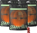 Gwella Focus Gummies with Lion's Mane, Panax גינזנג, ג'ינג'ר Root, Cordyceps, SAM-e, Nootropics, Energy and Focus, Vegan, Strawberry Tangerine (20 Count - Pack of 3)