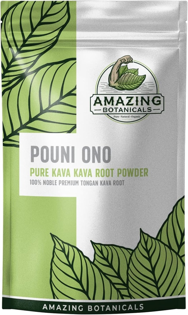 טונגאן Kava Root - Pouni ONO - 100% נובל טהור אבקת משקה Kava טבעי Kava, 16oz, 1 פאונד באג של Pure Finestטונגan Kava Pouni ONO