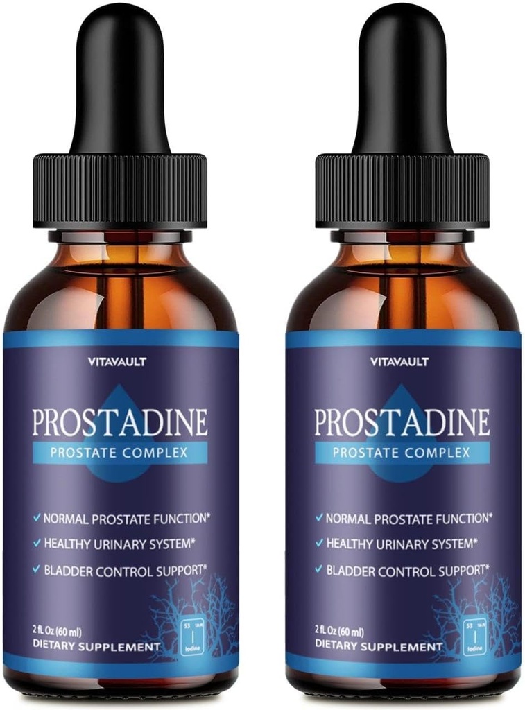 Prostadine, Potent Prostate Support טיפות, Highly-Rated Prostadine עבור All Prostate, Easy-to-Use Dropper טופס (2 Pack)