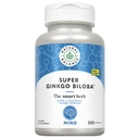 Natural Balance Super גינקו בילובה פלוס | Brain & Circulation Formula to Help Focus, Memory & Blood Flow | With Gotu Kola | 100ct, 50 lav.