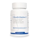 Biotics Research ChondroSamine S מקיפה תמיכה משותפת ו- Connective Tissue Support, 600 Elemental Glucosamine, MSM, ויטמין C, Manganese, Niacin, Pantothenic Acid, Folate, B12, SOD, Catalase 90 Capss