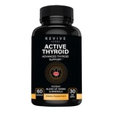תמיכה Thyroid: תערובת עוצמתית של Ashwagandha, Iodine, Selenium, Magnesium, Zinc, ויטמין B12 & More for Optimal Health - 60 קפסולות