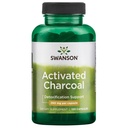 סוונסון הפעיל Charcoal - תוסף טבעי תומך ב Absorption בריאה - עוזר w/Bloating & שמירה על קבועות Bowel - (120 קפסולות, 520 מ"ג לשרת)