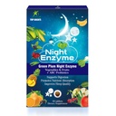 Night Enzyme, Daily Multi Digestive Enzymes, Green Plum פירות וירקות עם Probiotics, Relief Bloating, Better Sleep Quality, for Men and Women, קידום בריאות הנפש 120 טבליות