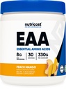 אבקת מזון EAA 30 משרתות (Peach מנגו) - Essential Amino Acids - non-GMO, Gluten Free, Vegetarian Friendly
