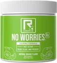 No Worries Rx - GABA, L-theanine, L-Glycine, Betaine Anhydrous, Kava Kava לחלץ, L-Taurine, DMAE - Fast Acting