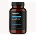 Endur L-Arginine תוסף, מסייע לתמוך זרימת דם בריאה ותפקוד הלב, ביצועי התרגילים והבריאות, Gluten Free, 350 מ"ג (60 טבליות)