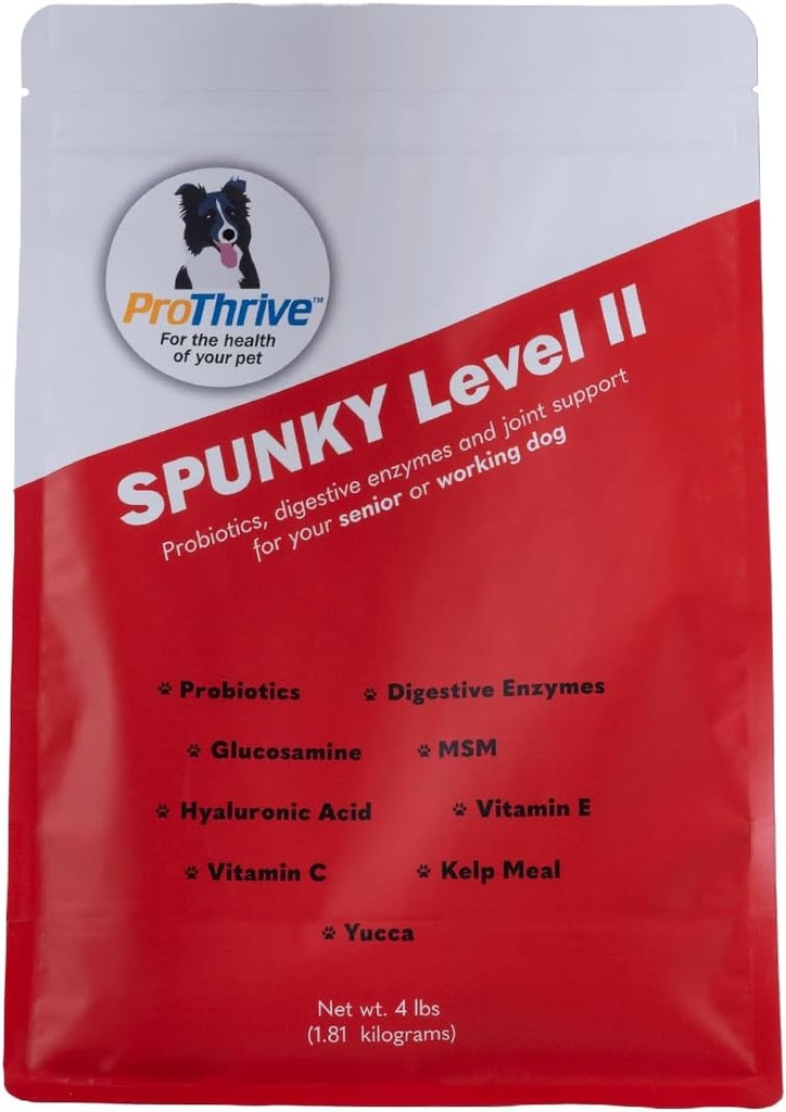 רמה II היפ ותוסף משותף לכלבים, Glucosamine לכלבים עם MSM, ויטמינים לכלבים ותוספים עוזרים עיכול, תוסף כלבים משותף - 4LB