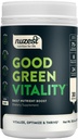 Nuzest Greens אבקת Good Green Vitality - ויטמינים, מינרלים ו Superfoods - טבעוני Multivitamin תוספת (300g)