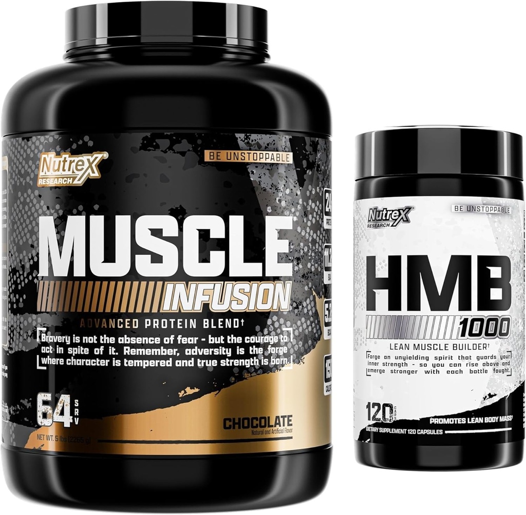 Nutrex מחקר אבקת חלבון Whey ו HMB 1000 MG תמיכה שריר התאוששות