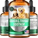Kennel Cough Treatment for Dogs & Cats - Made in USA - Allergy & Cat Asthma Relief - מולן Leaf & Elderberry - יבש, Wet & Barky Cough הקלה לכלבים וחתולים - All Breeds & Sizes - 2 Fl Oz Oz Ozz & Elderberry בלז - יבש, Wet & Barky Cough הקלה לכלבים & חתולים - All Breeds & Sizes - 2 Fl Oz Oz Oz Oz Oz Ozz