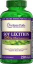 הגאווה של Puritan Soy Lecithin 1200 מ"ג 250 קלגלס שחרור מהיר