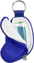 Beautyflier Asthma Inhaler Case Holder Travel Handy Mini Bag for Adults and Kids, Does Not Include Inhaler (כחול)
