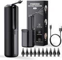 אוזן Wax Removal אוזן Irrigation Flushing System Water מופעל האוזן נקייה יותר עם 4 מצבי לחץ בטוח ויעיל ניקוי אוזניים כלי מים עמיד USB Rechargeable