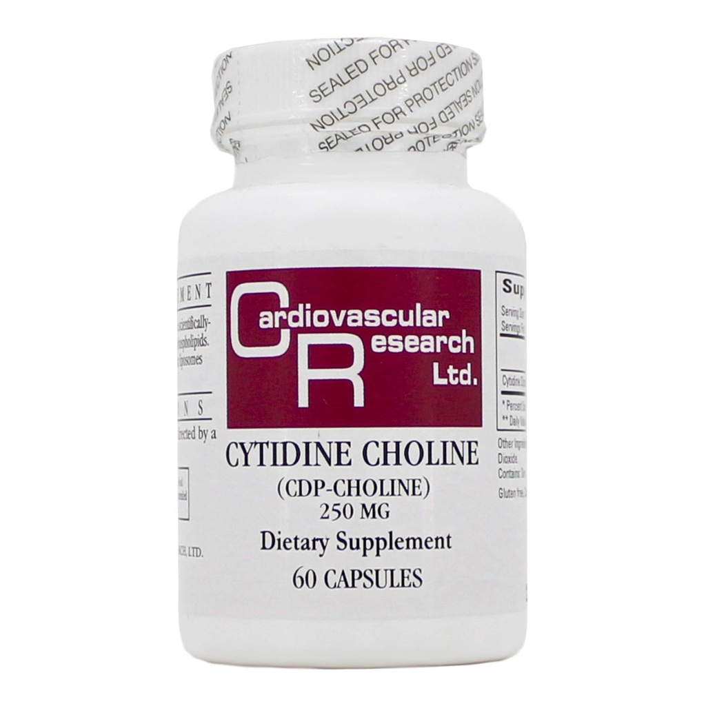 Cytidine Choline / CDP 250mg 60 Caps - פורמולה אקולוגית / Cardiovascular Research