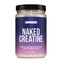 NAKED Creatine - Strawberry Flavored Creatine Monohydrate - Real Strawberry אבקת, No Additives, שריר צמיחה, טבעוני, non-GMO, Gluten Free, Soy Free - 45 משרתים
