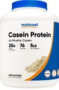 אבקת חלבון תזונתי 5lb - Micellar Casein, non-GMO, גלוטן חינם (Unflavored)