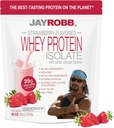JAYROBB Whey חלבון (5 פאונד, סטרוברי)