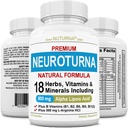 נוירופתיה תומכת בתוסף Nerve עם 600 מ"ג טהור אלפא ליפוצי Acid - פורמולה כוח מקסימלית, Fortify Nerves in Fingers, Hands, Toes, & Feet - Best Peripheral Relief - 120 קפסולות