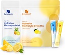 דינאטק Zero Sugar Electrolyte Drink - לימון,Pineapple - hydrotion אבקת Packets עם 10 אלקטרוליטים ווויטמינים | Non-GMO, Gluten Free, Vegan Electrolytes אבקת Packets