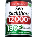מעבדה | ים Buckthorn | 180 קפסולות | 12000 מ"ג | אומגה 7 ים Buckthorn | תוסף Seabuckthorn | אומגה 7 | Ultra High Absorption